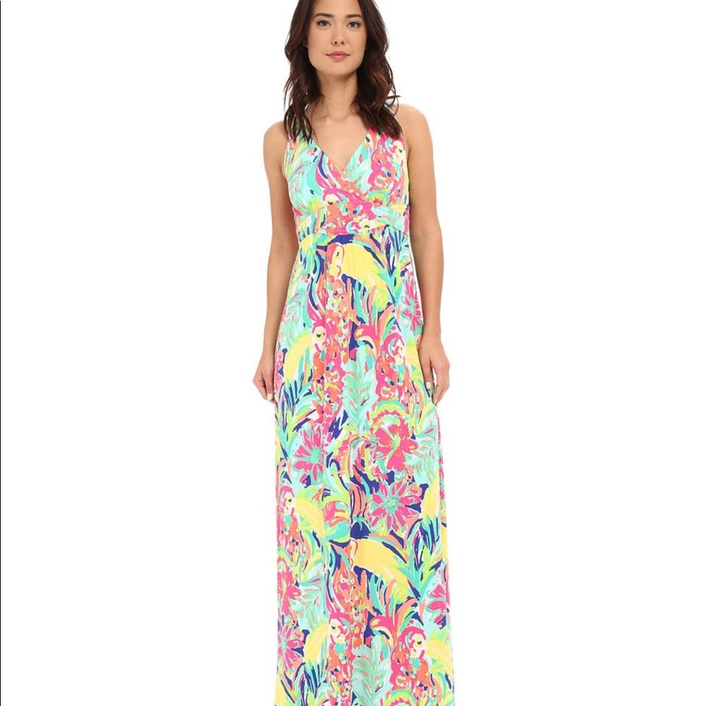 Lily Pulitzer Seaview Maxi Dress-Casa Banana